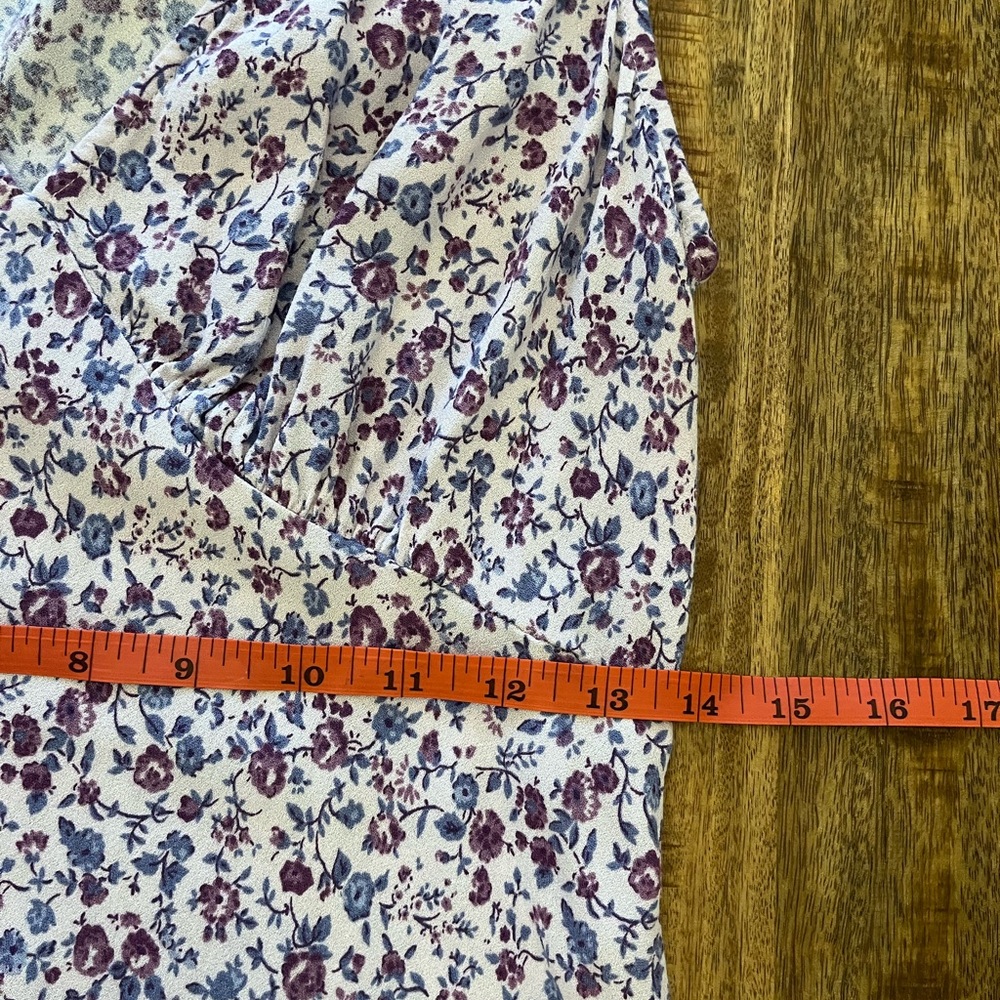 Reformation Purple Floral Mini Dress - Picture 10 of 11